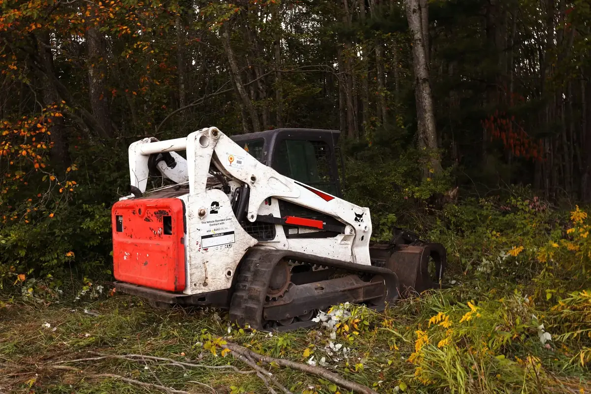 Land clearing in Cherokee County, GA